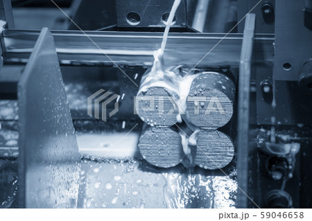 The operation of band saw machine. 59046658