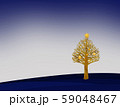 木と星のオーナメント 59048467