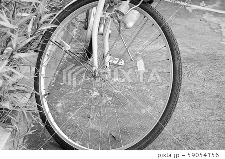 Vintage blue bike for decorate 59054156