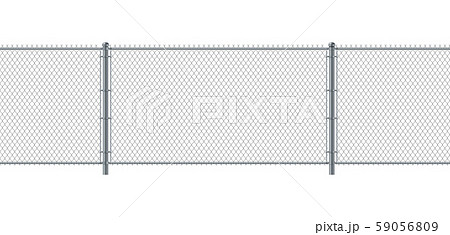 Chain link fence seamless. Metal Wire Fence. Wire grid construction steel security and safety wall. Chain link fence seamless. Metal Wire Fence. Wire grid construction steel security and safety wall. 59056809