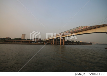 ソウル 漢江 夕焼け 59061129