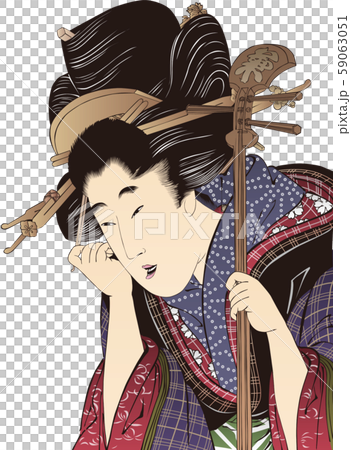 浮世絵 女性 その54 浮世絵 女性 その54 59063051