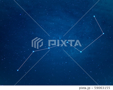 Big Dipper Constellation at starry sky 59063155