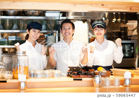 撮影協力　檸檬食堂（神田）店員　アルバイト　カフェ 59063447