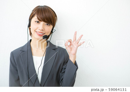 女性オペレーター 女性オペレーター 59064131
