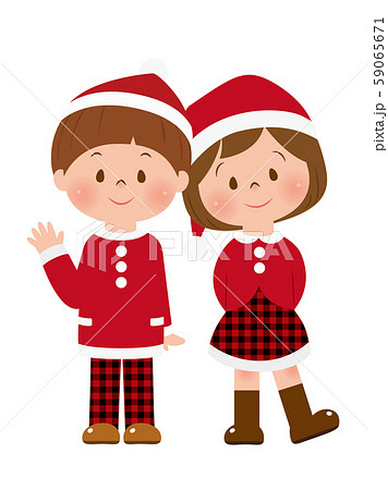 クリスマス 男の子と女の子① クリスマス 男の子と女の子① 59065671