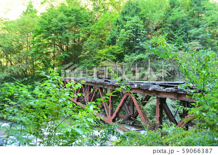 旧森林鉄道の鉄橋 旧森林鉄道の鉄橋 59066387