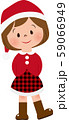 クリスマス　女の子① 59066949