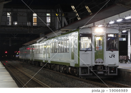 東日本台風被害の臨時便：郡山駅に停車中の東北本線キハ110 59066989