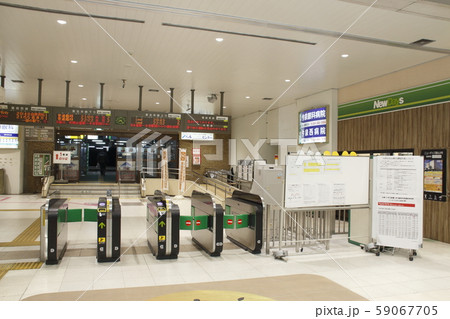 郡山駅1階改札（令和元年東日本台風の台風被害） 59067705