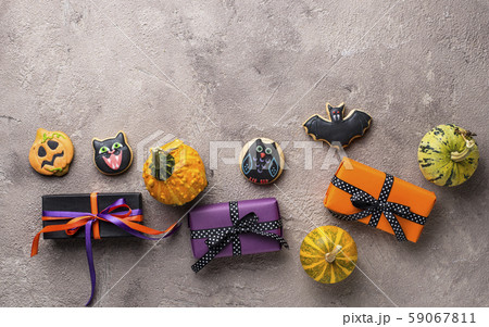 Halloween gingerbread scary festive cookies 59067811