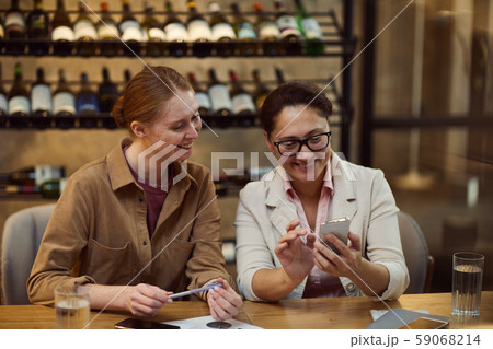 Two partners at work 59068214