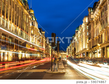 ロンドン ピカデリー・サーカス 夜景 ロンドン ピカデリー・サーカス 夜景 59074867