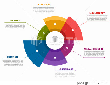 Infographic design template with place for your data. Vector illustration. Infographic design template with place for your data. Vector illustration. 59076092