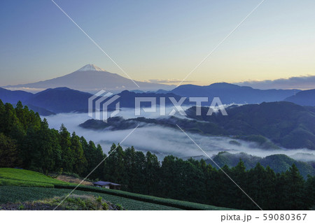 富士山　雲海 59080367