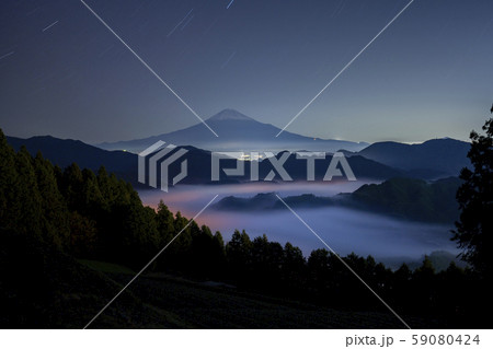 富士山 雲海 富士山 雲海 59080424