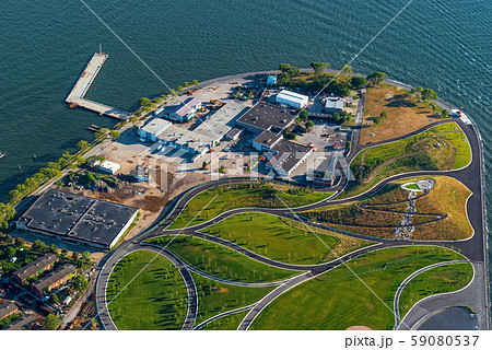 Aerial view of the Governors Island in NY Aerial view of the Governors Island in NY 59080537