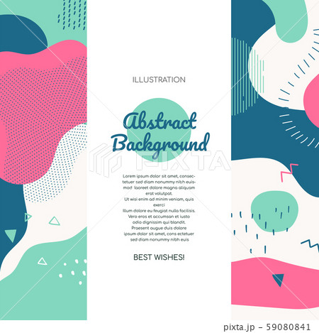 Abstract background - modern vector colorful banner template 59080841