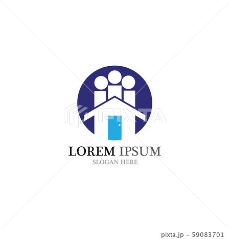 Home  Logo and symbol design vector 59083701