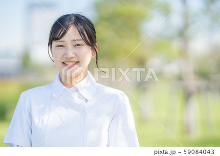 看護学生　白衣　 59084043