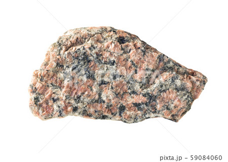 Granite stone on a white background 59084060
