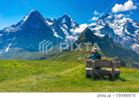 Mannlichen viewpoint, Switzerland 59086870