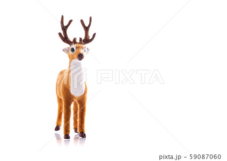 Deer toy isolated on white background Deer toy isolated on white background 59087060
