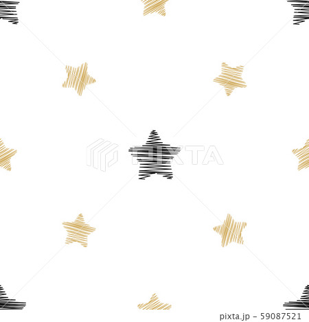Holiday background, seamless pattern with stars. Vector illustration. Holiday background, seamless pattern with stars. Vector illustration. 59087521