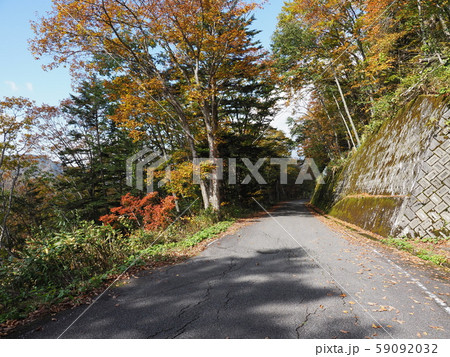 安房峠への道・国道158号 59092032