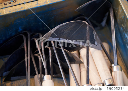 クワ 手鍬 鍛冶屋 59095234