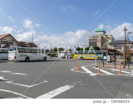 駅前風景　河口湖駅 59096693