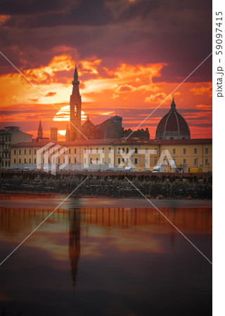 Florence city view from above Florence city view from above 59097415