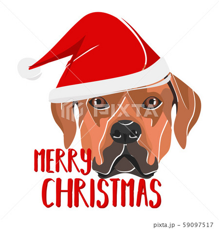 Illustration Dog Rhodesian Ridgeback Merry 59097517