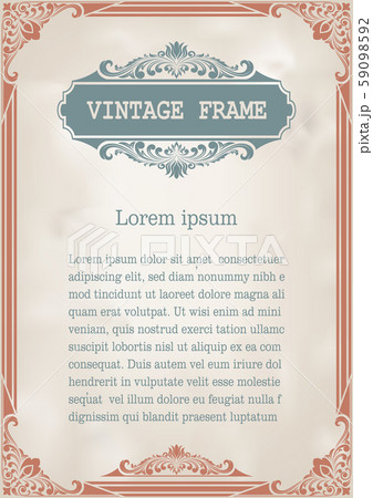 decorative frame decorative frame 59098592