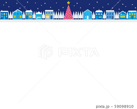 街並み クリスマスツリー 夜 街並み クリスマスツリー 夜 59098910