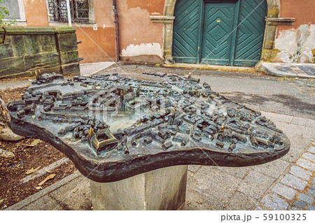 Miniature city model of Bamberg in Germany 59100325