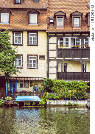 Fishing district Little Venice, Bamberg, Germany Fishing district Little Venice, Bamberg, Germany 59100342