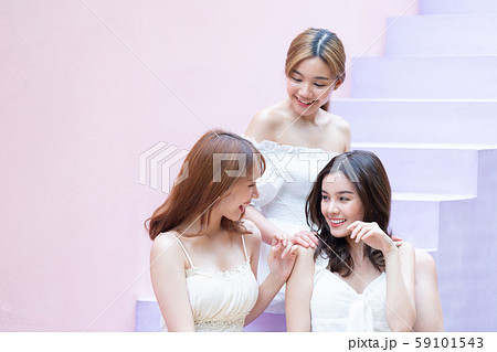 女子旅　パステルカラー 59101543