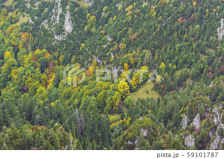 View from Big Rozsutec, Little Fatra, Slovakia 59101787