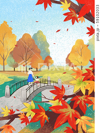 Beautiful day in the autumn season 005 59102033