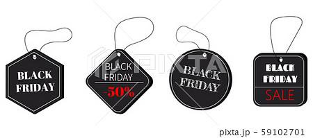 Black Friday sale black tag 59102701
