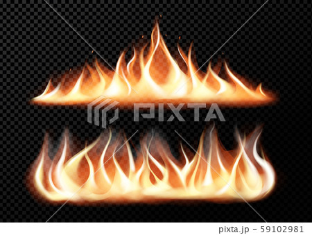 Realistic fire flames 59102981