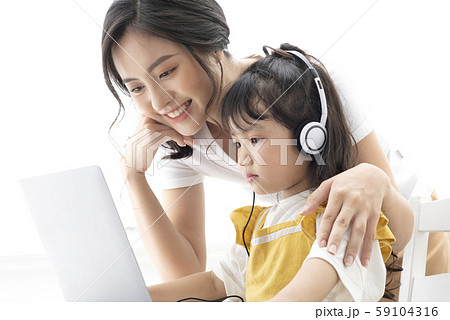 親子　ライフスタイル　学習 59104316
