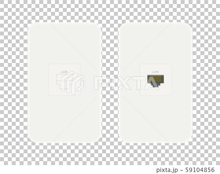 LANポートのイラスト LANポートのイラスト 59104856