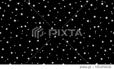 Dark Christmas starry sky background for interior, design, advertising, screensavers, wallpapers, covers, walls. Vector pattern in seamless variation. 59105626