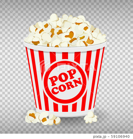 paper bag full of popcorn 59106940