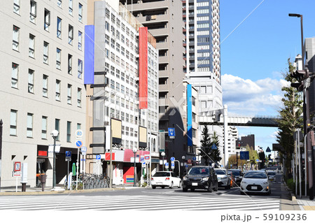 千葉中央駅東口の街並み 59109236