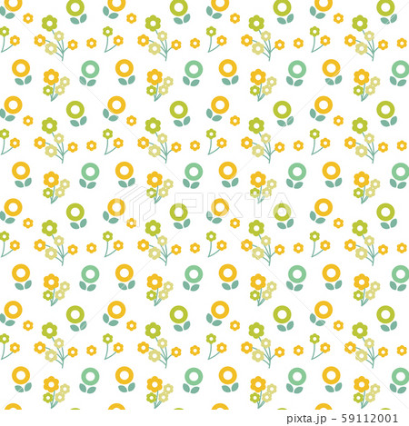 Scandinavian plants seamless pattern 59112001