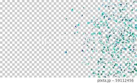 Confetti of CG Particle Triangle Confetti of CG Particle Triangle 59112456