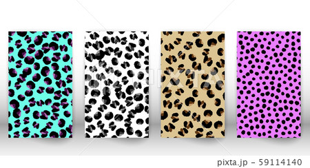 Leopard print design. Animal skin pattern. Leopard print design. Animal skin pattern. 59114140